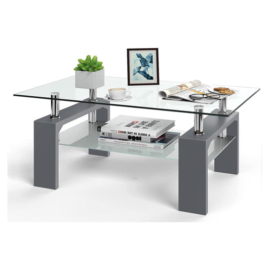 Modern Grey Coffee Table