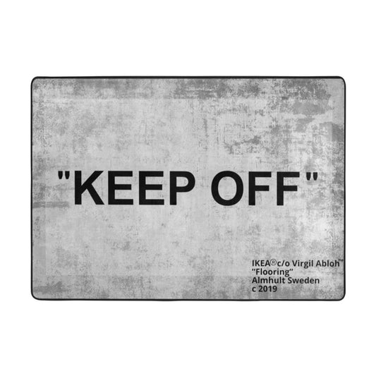 Replica Off-White "Keep Off" Rug - 120x160cm