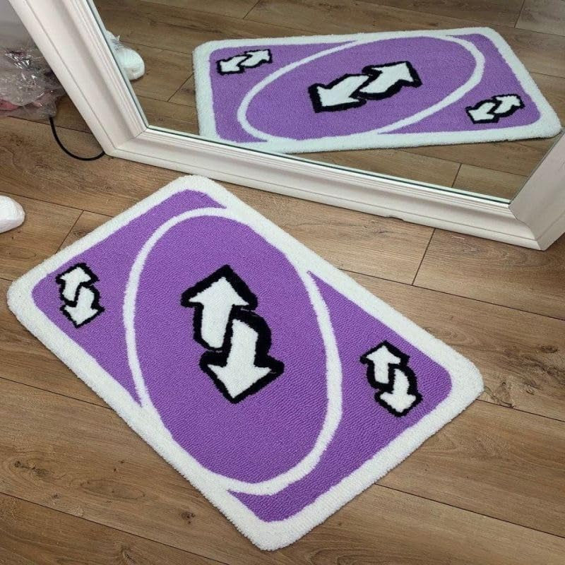 Purple UNO Rug - 80x120cm