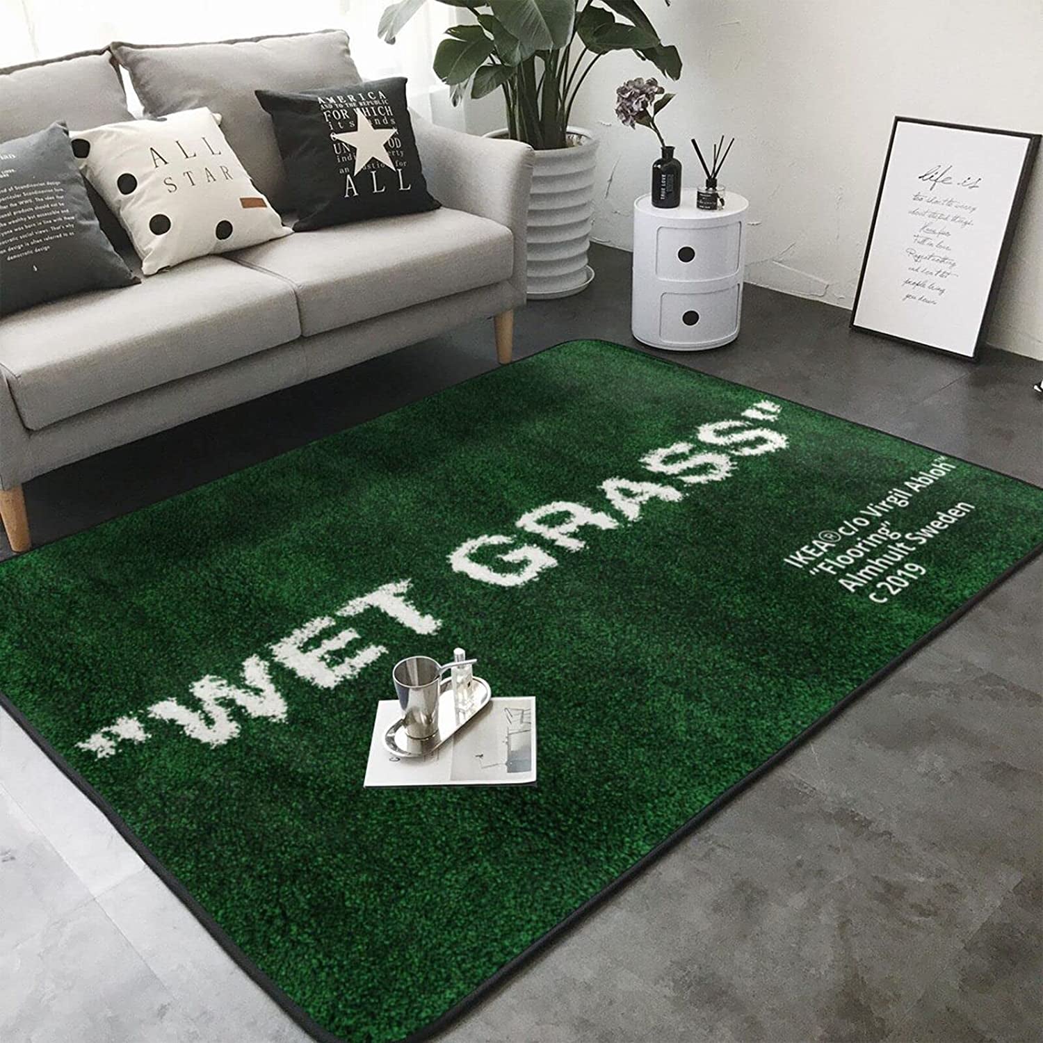 Replica Off-White "Wet Grass" Rug